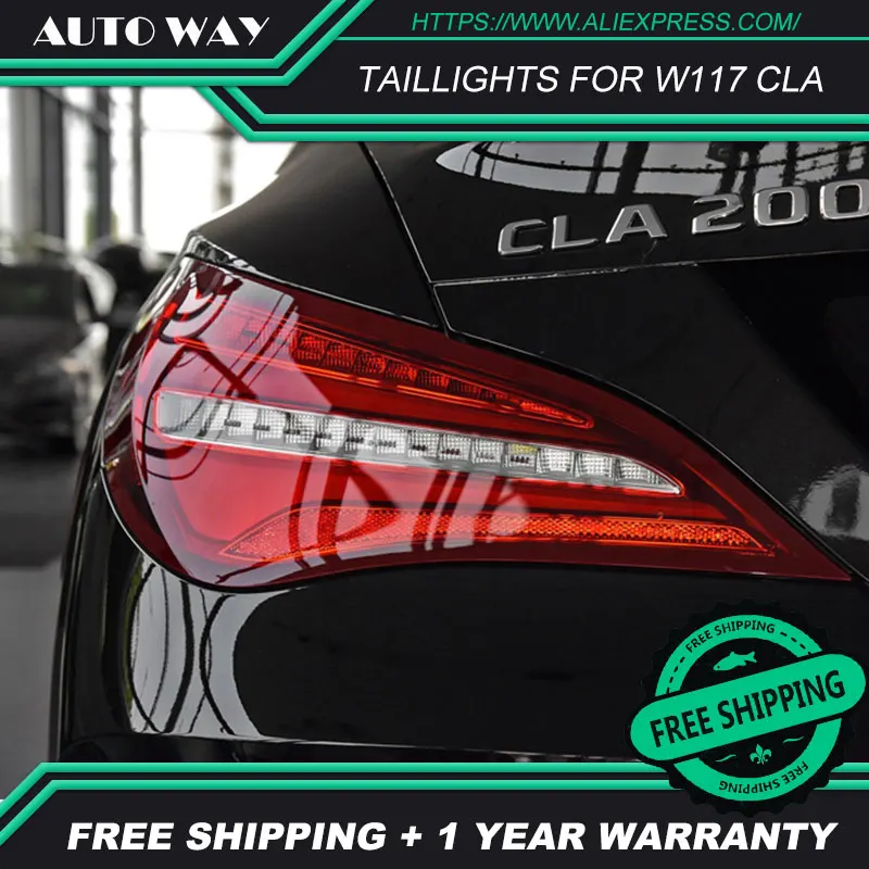 Автомобильный Стайлинг задний фонарь чехол для W117 CL180 cl200 CL250 cl260 задние фонари