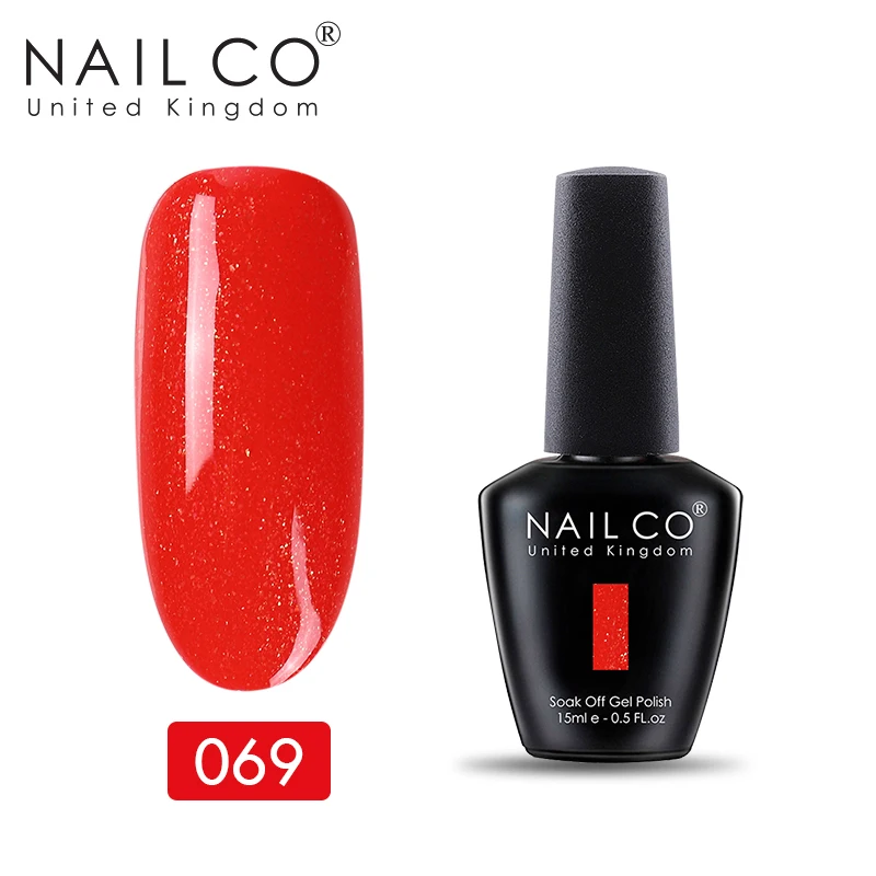 11069 NAILCO УФ светодиодный Гель-лак для ногтей smalto Полупостоянный unghie живопись гель лак Manicura permanente замочить от ногтей Гель-лак художественный - Цвет: 11069