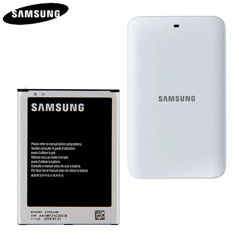 Оригинальный аккумулятор B700BC B700BE для Samsung I9200 Galaxy Mega 6 3 8 ГБ сменный 3200 мАч зарядное