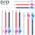 12 шт. карандаш для шитья ткани, маркер для портных, карандаш для портных, мелки для портных тканей, домашние маркеры для портных, инструменты для шитья и отслеживания