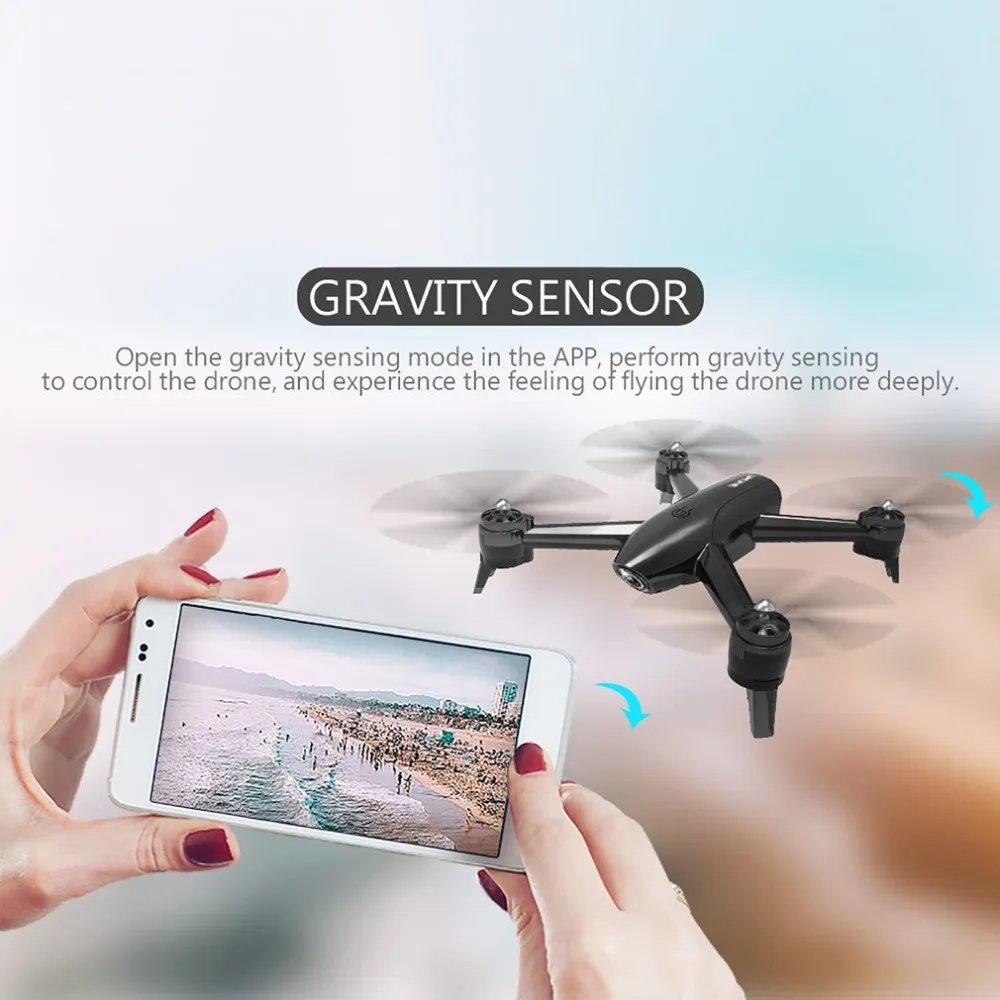 SG106 RC Дрон игрушка с 720/1080 P/4 k Dual 2,4G FPV WiFi широкоугольная камера с гравитационным зондированием Трансмиссия квадрокоптера в реальном времени Дрон