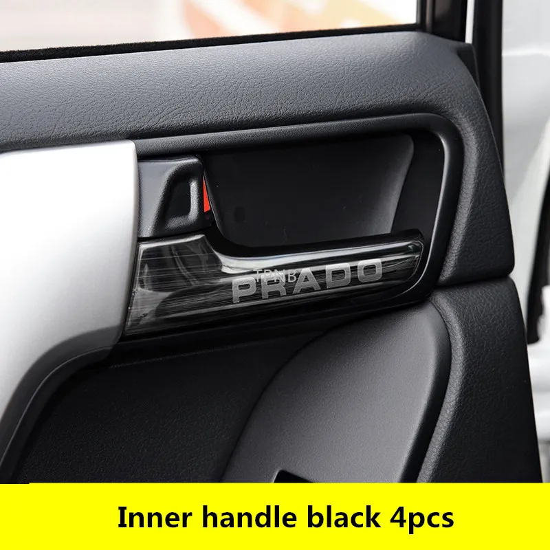 Внутренняя ручка чаши из нержавеющей стали для Toyota Land Cruiser Prado 150 2010 2011 2012 2013 2014 2016