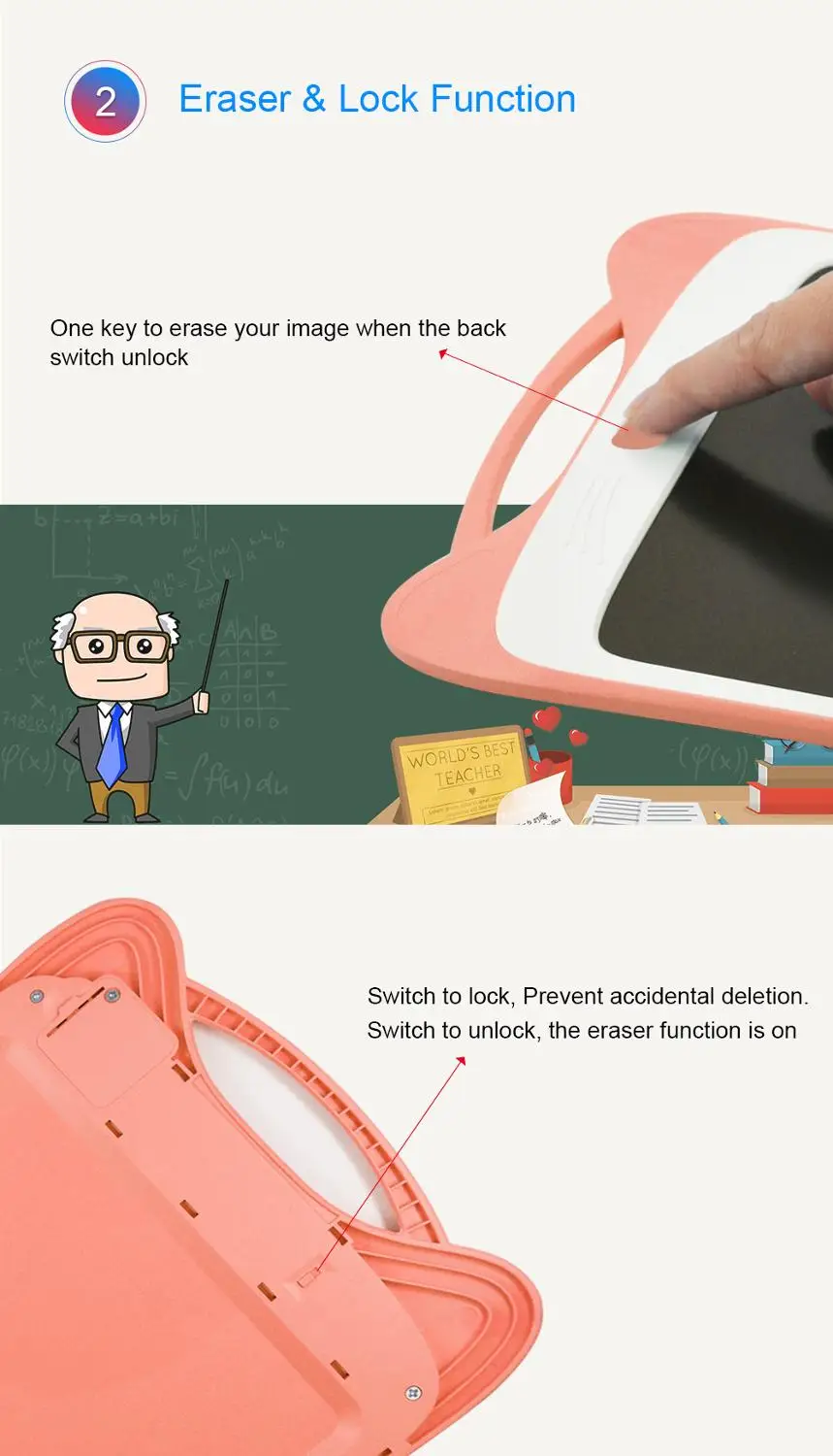 Цветной ЖК планшет для рисования 8 5 дюйма цифровой стираемый