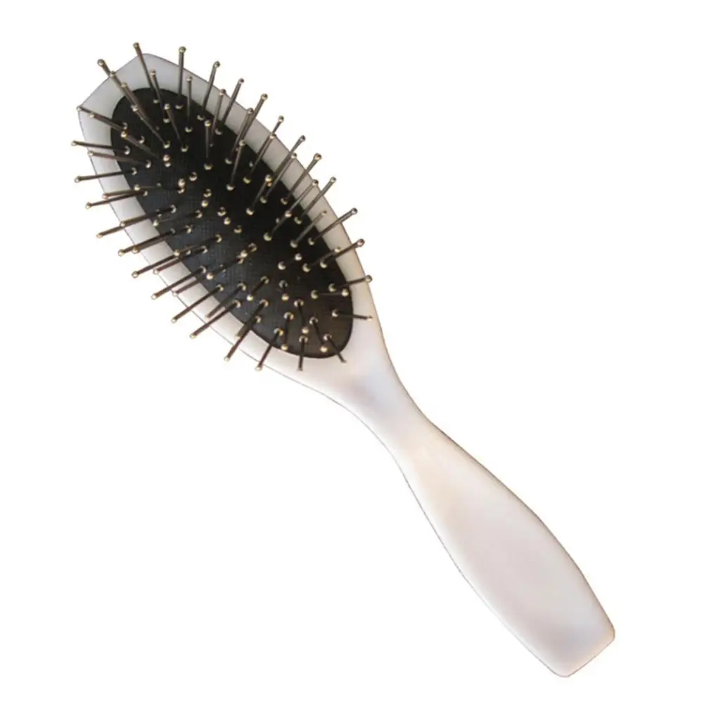 

Practical Hair Comb Hair Massage Brush Wig Steel Hairbrush Comb Anti-static Hair Brush Styling Tool Scalp Massager Kit