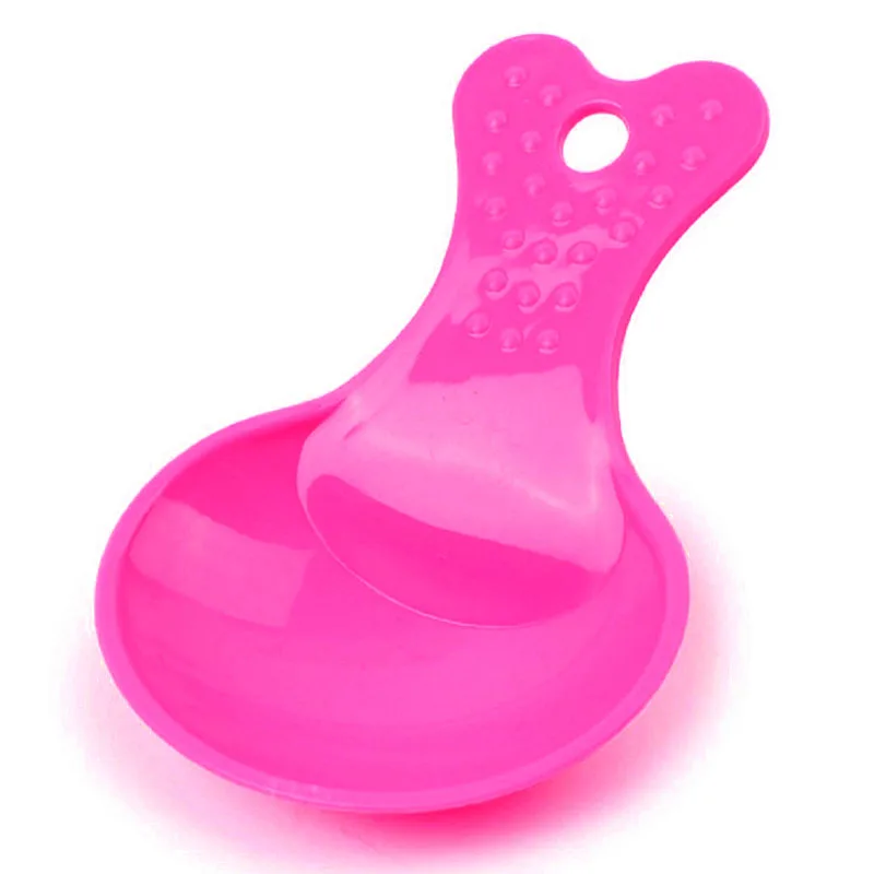 Цветная Милая ложка еда для собак мишка кошек конфет бутылка воды питьевые мишки