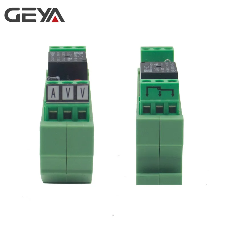 GEYA 1 канальный релейный модуль AC/DC 24 в 12 В 230VAC на din-рейке GSM релейный модуль управления таймером