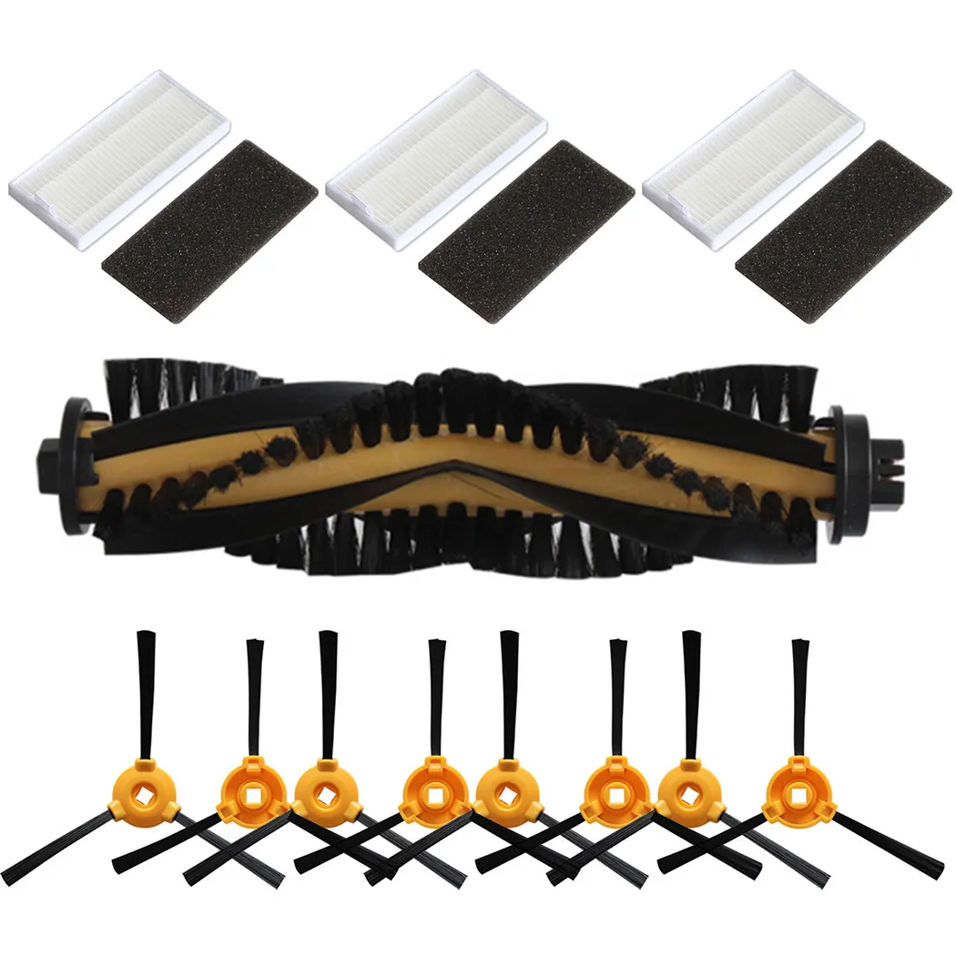 

15Pc/Set Main Roller Side Brush Filter For Conga 1190 Vacuum Cleaner Parts Vacuum Cleaner Replacement Attachment Spare Part