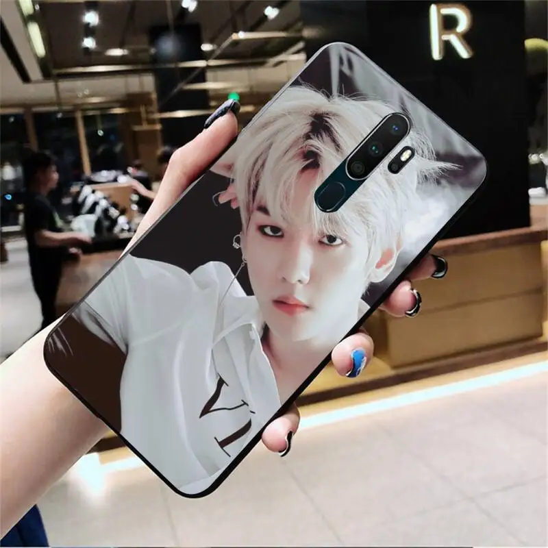 Чехол-накладка для Oppo A5 A9 мягкий чехол телефона из ТПУ Reno2 z Renoace 3pro Realme5Pro SEHUN CHANYEOL EXO