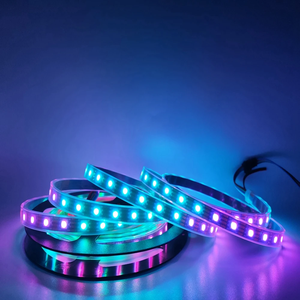 DC5V WS2813(WS2812B ) Светодиодная лента Smart RGB индивидуально адресный свет 30/60/144