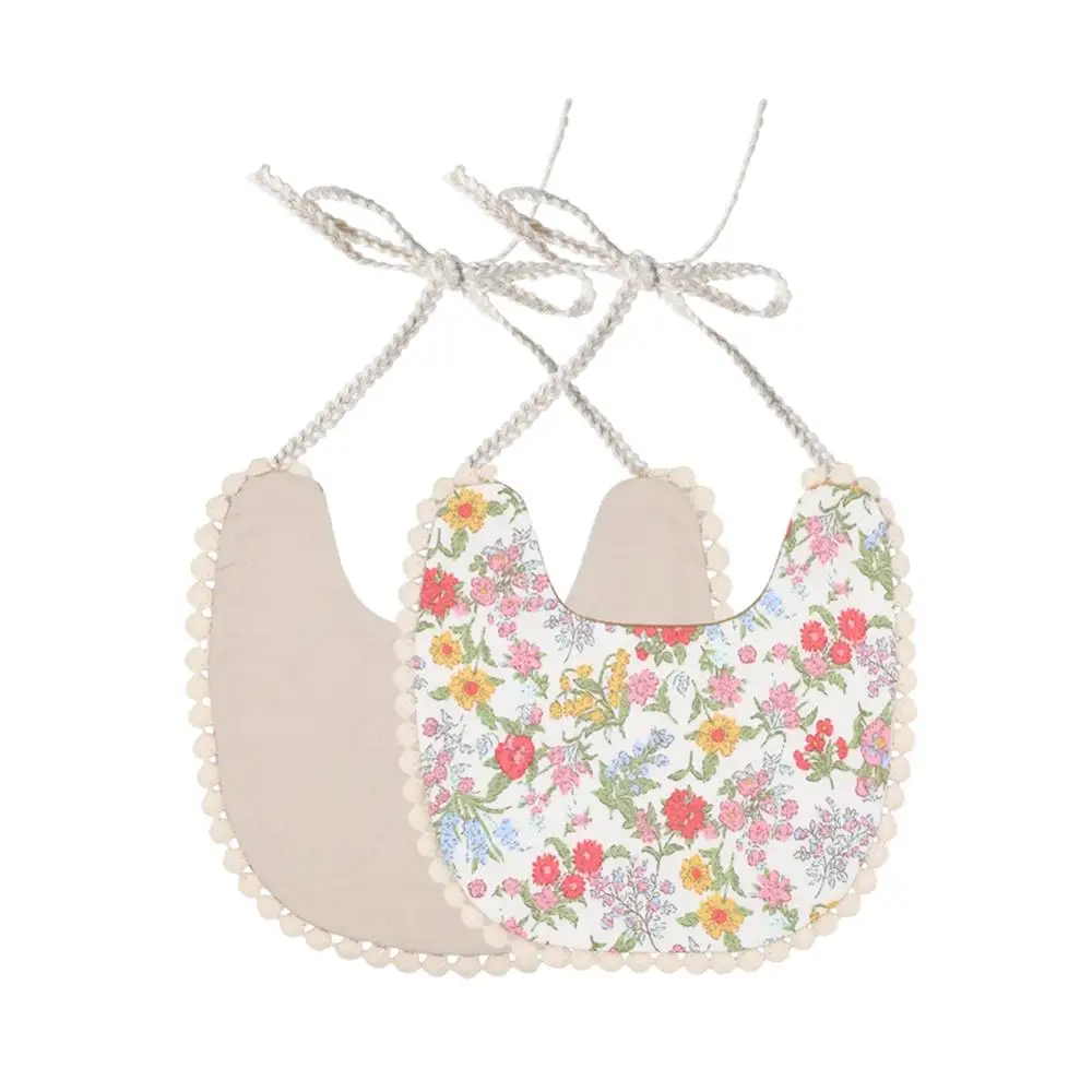 0-5T Baby Cute Cotton Bib Burp Cloth Drooling Teething Double Layers Bibs Cartoon Pattern Towels | Детская одежда и обувь