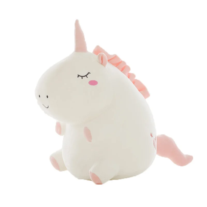 25cm 30 см единорог игрушки мягкие животные и плюшевые игрушки плюшевые единорог лошадка с куклой Дети кукла для детей подарок дешевые игрушки - Цвет: 25cm
