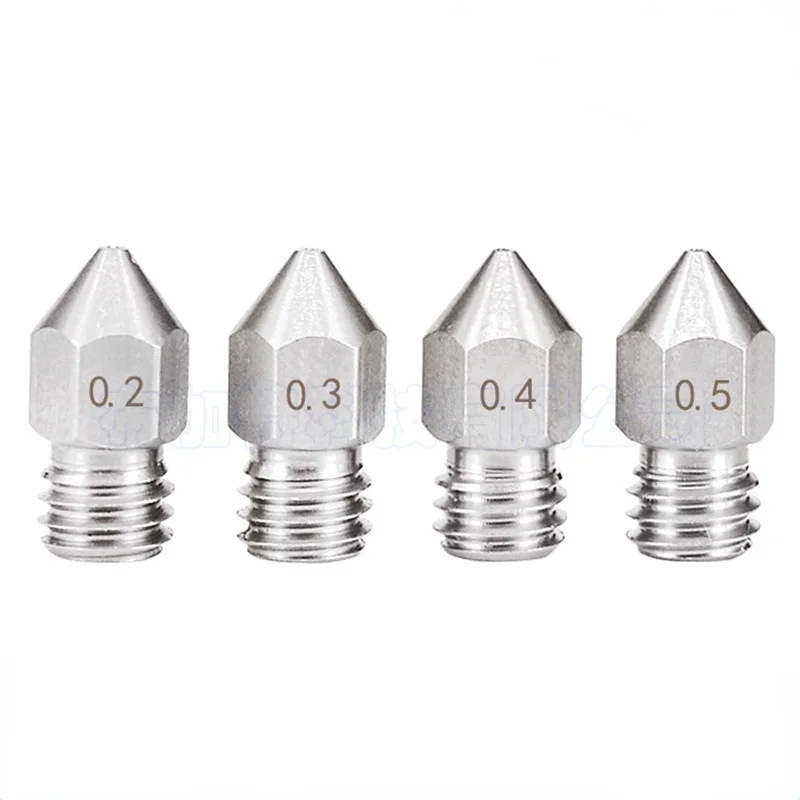 

Extruder Print Head Nozzle 3D Printer Accessories 3D Printer Brass Print Head for 1.75mm MK8 Makerbot