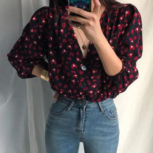 В Корейском стиле шикарные туфли в ретро форме сердца хорошие украшения Дизайн