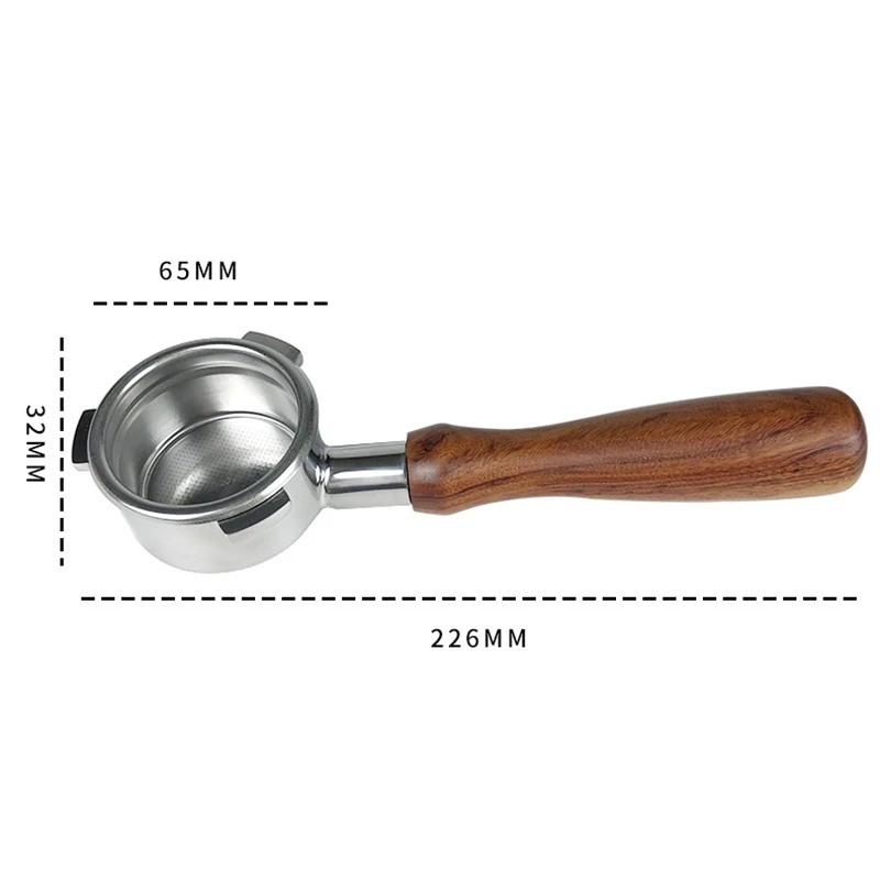 54 мм Нержавеющая сталь Кофе машина без внутренней подошвы держатель фильтра