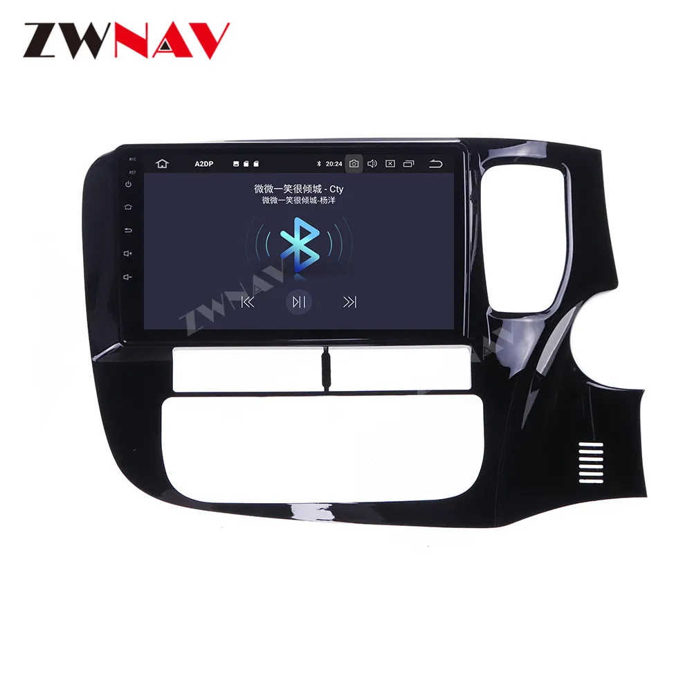 Android 10 с DSP Carplay IPS экраном для Mitsubishi Outlander 2014 - 2019 RDS автомобильный радиоприемник