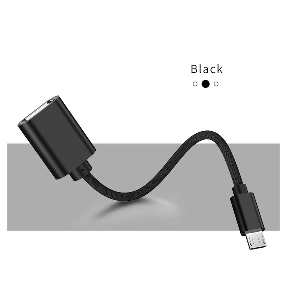 OTG адаптер usb-кабель OTG type C к USB адаптер OTG Быстрая зарядка конвертер передачи данных MicroUSB OTG для samsung Xiaomi huawei