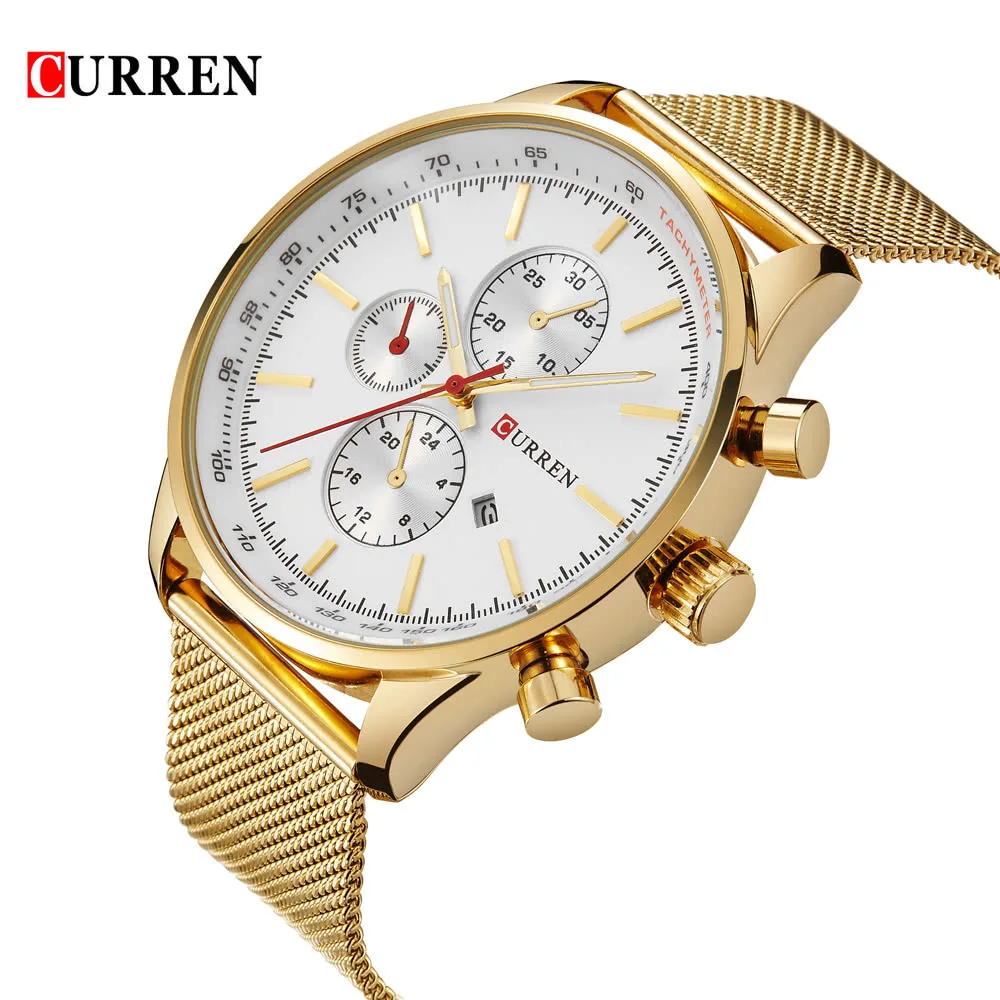 

2016 Brand Luxury Mens Quartz Casual Watch 30M Daily Water-resistant Man Business Wristwatch W/ Calendar Watch for Man