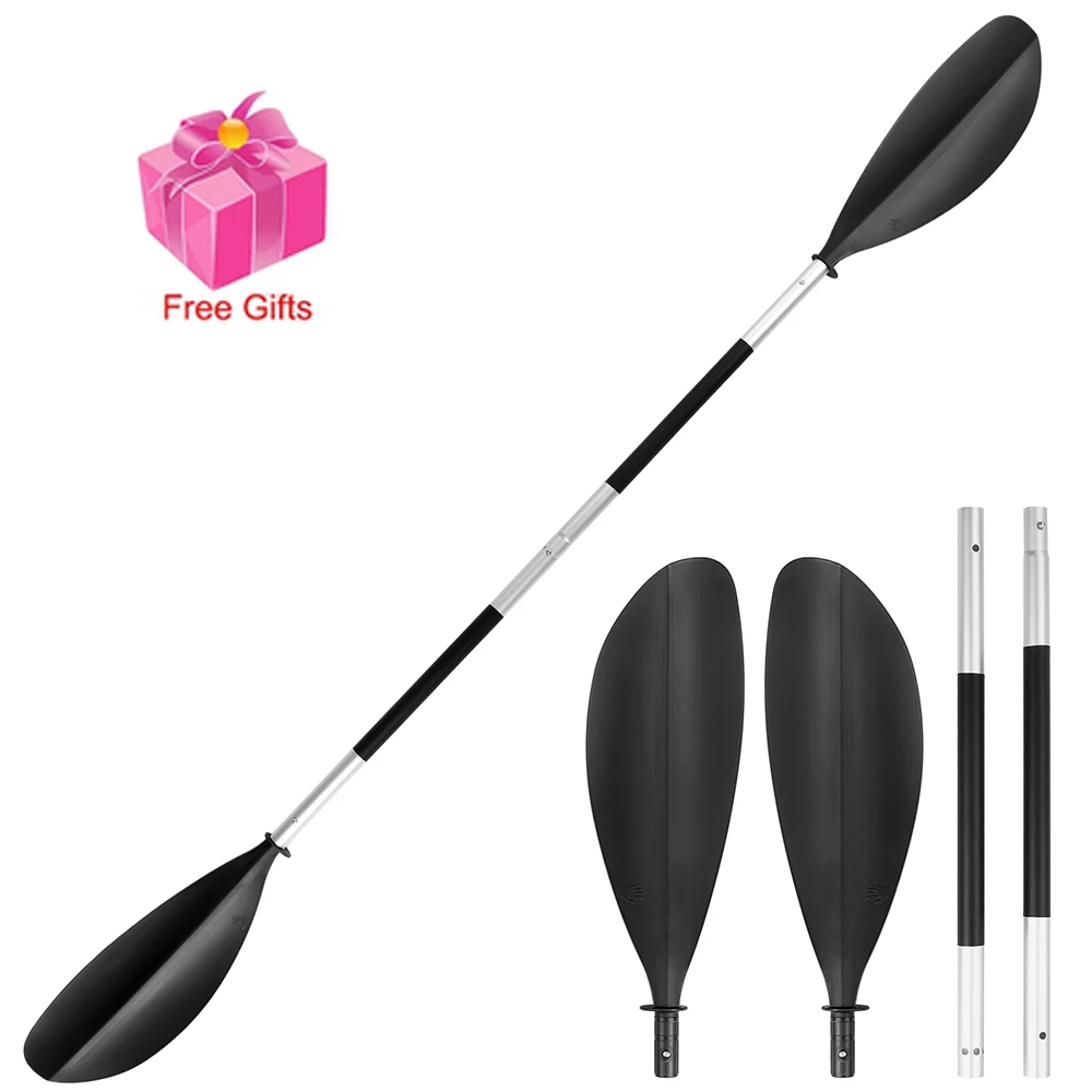 4 х частей Портативный весло для байдарки 7ft двойного назначения регулируемый S с