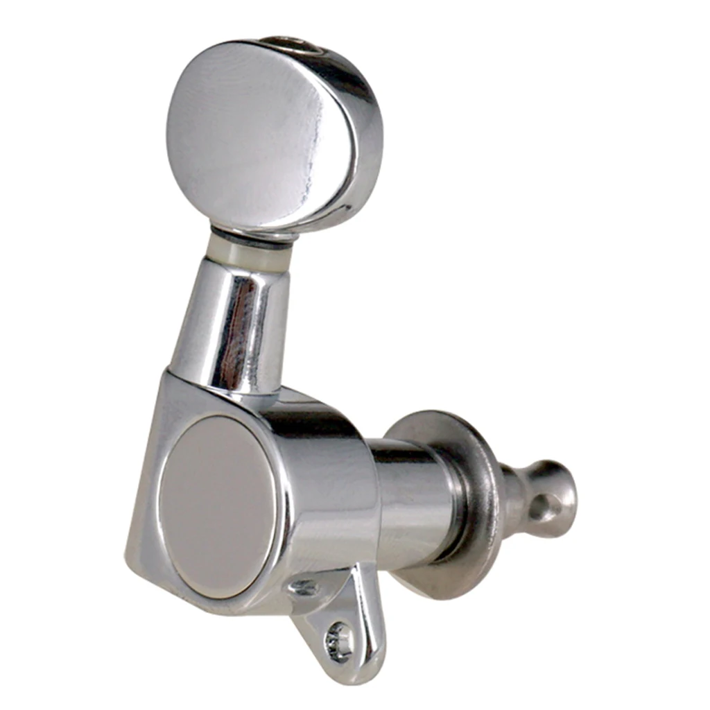 6 stücke ankle schlüssel tuning kopf peg mechanische 6r retro zink legierung für elektrische akustische gitarre silber free global ship