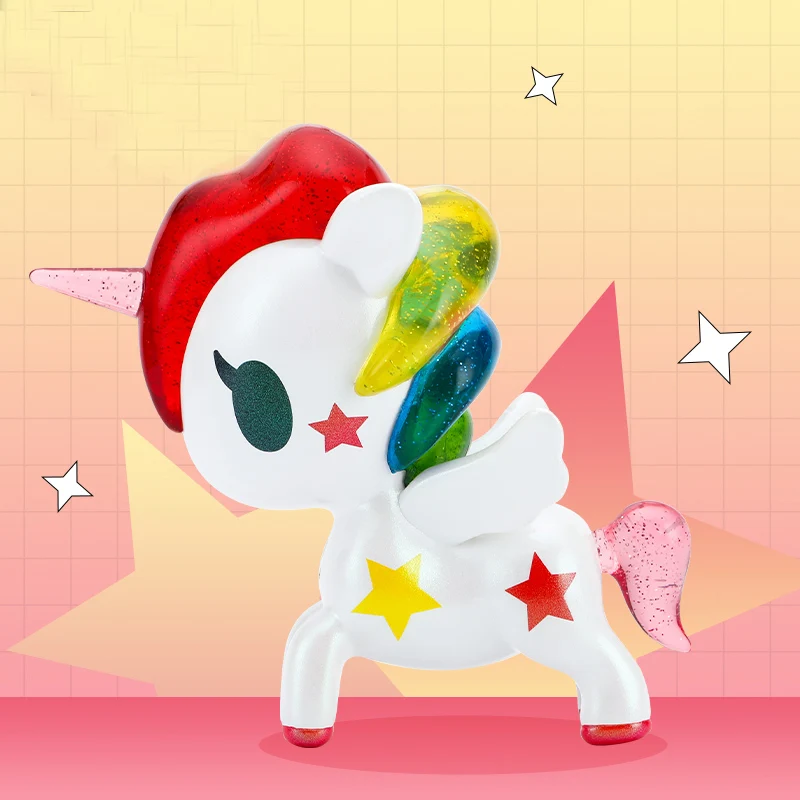 

Tokidoki Taoqi Duoqi Limited Edition 10th Anniversary Classic Unicorn Hand-made Toy Girl Gift Blind Boxes Miniso Guess Box