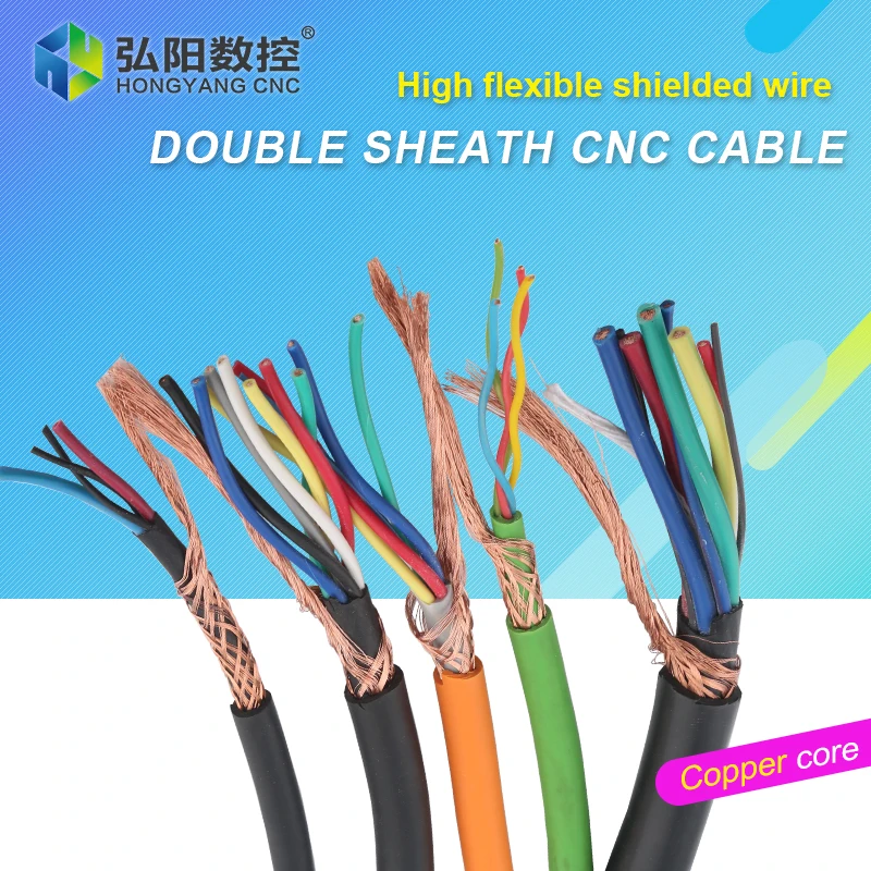 Шпиндельный двигатель шаговый экранированный провод гравировальный станок