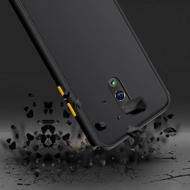 Противоударный чехол-накладка для OPPO R17 A3S A5S AX7 K3 K5 A1K F11 A9 A5 2020 A11X K1 R15X прозрачная