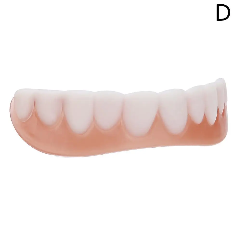 lower tooth Улыбка зубной протез косметические зубы удобный шпон покрытие отбеливание зубов имитация зубной протез красота зуб покрытие - Цвет: lower tooth