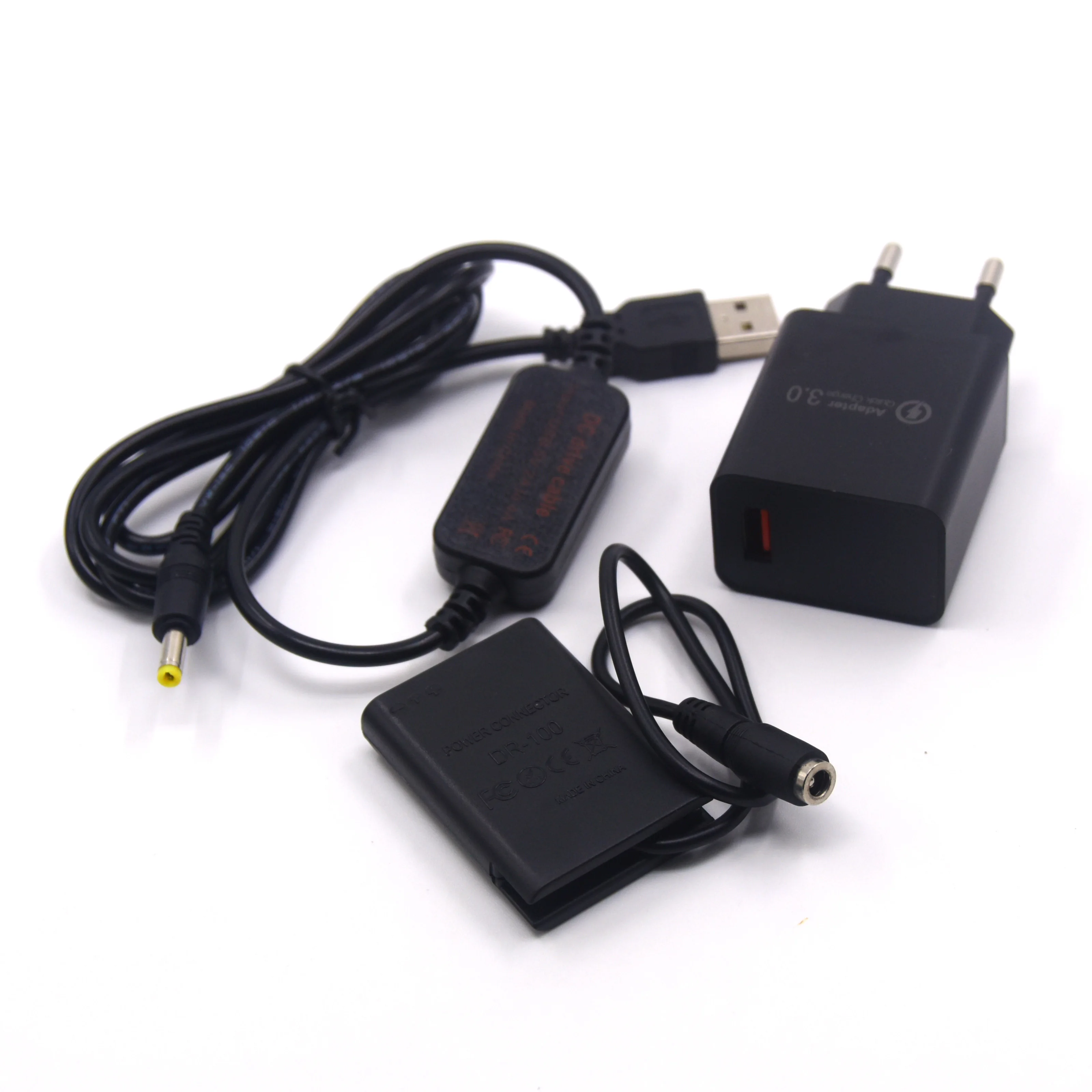 ACK DC100 USB привод камеры Внешний Аккумулятор кабель + DR 100 DC муфта NB 12L NB12L пустышка