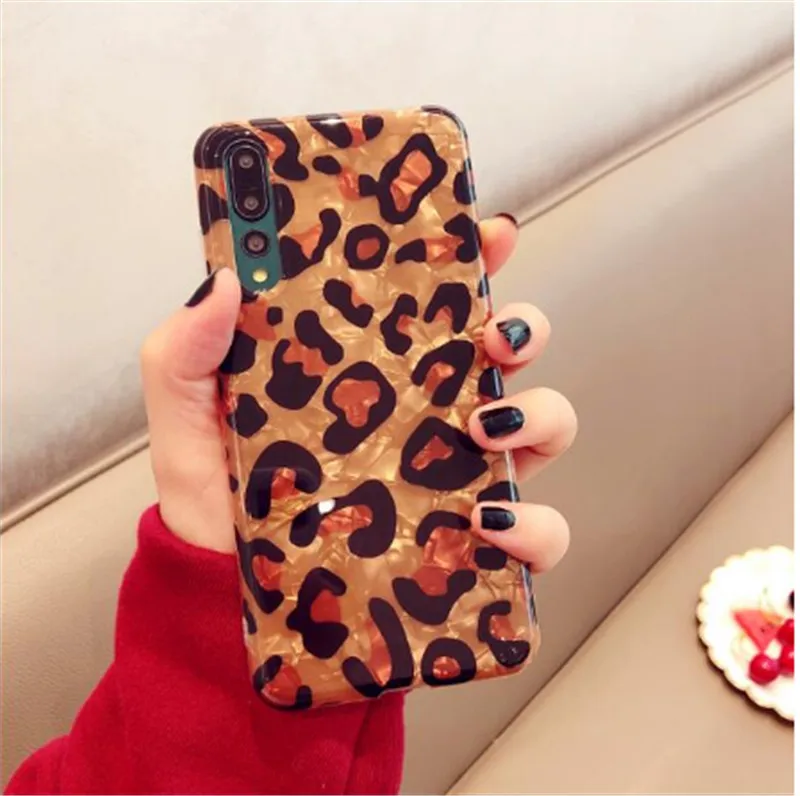 no strap phone case Леопардовый ремешок ТПУ чехол для Xiaomi Redmi Note 7 mi 8 9 se lite A1 A2 play чехол блестящая фольга плечевой ремень Мягкий силиконовый p - Цвет: no strap phone case