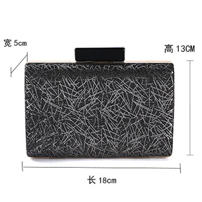 

Pure Handmade Simple Evening Clutch Bag Women PU Dinner Party Purses Shoulder Bag Ladies Wedding Metal Chain Handbags Clutches