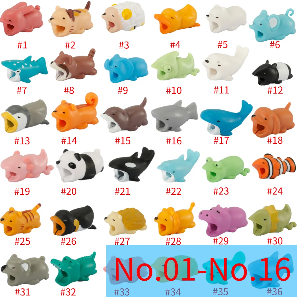 ACCALIA1 шт. Кабель для защиты от животных телефона кабель зарядки приятелей игрушек