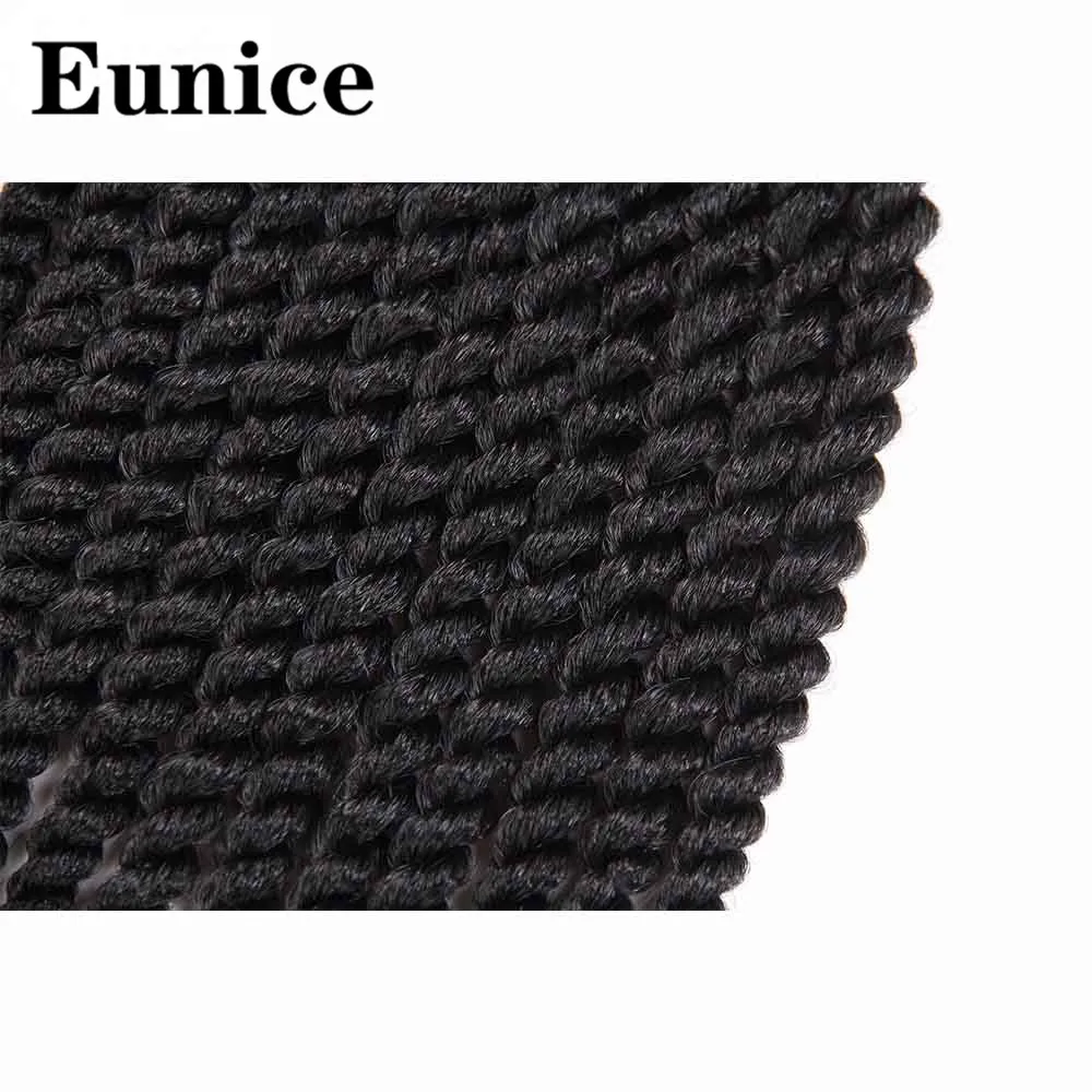 12 &quotГавана крученые крючки волосы черные синтетические Омбре плетение волос