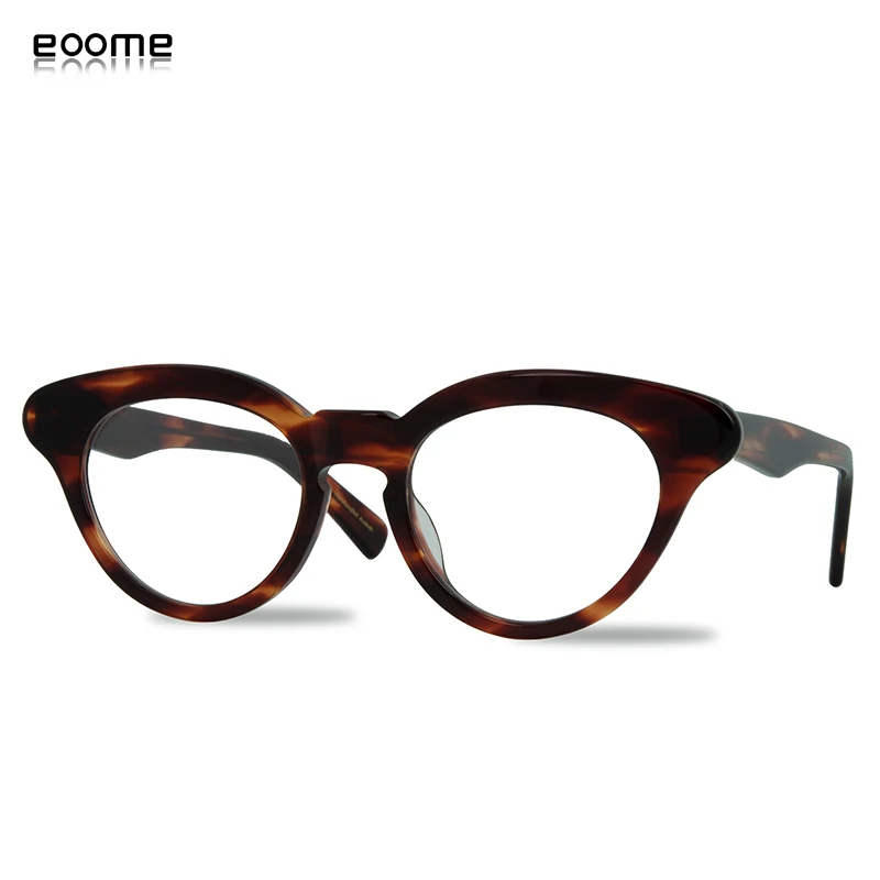 Винтажная ручная оптическая оправа кошачий глаз грегорий Пек Ретро форма