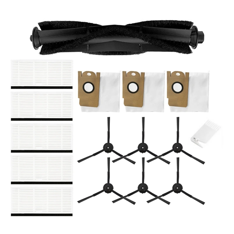 

Фильтр НЕРА для пылесоса Lydsto R1, основная боковая щетка, мешок для сбора пыли, аксессуары, запасные части