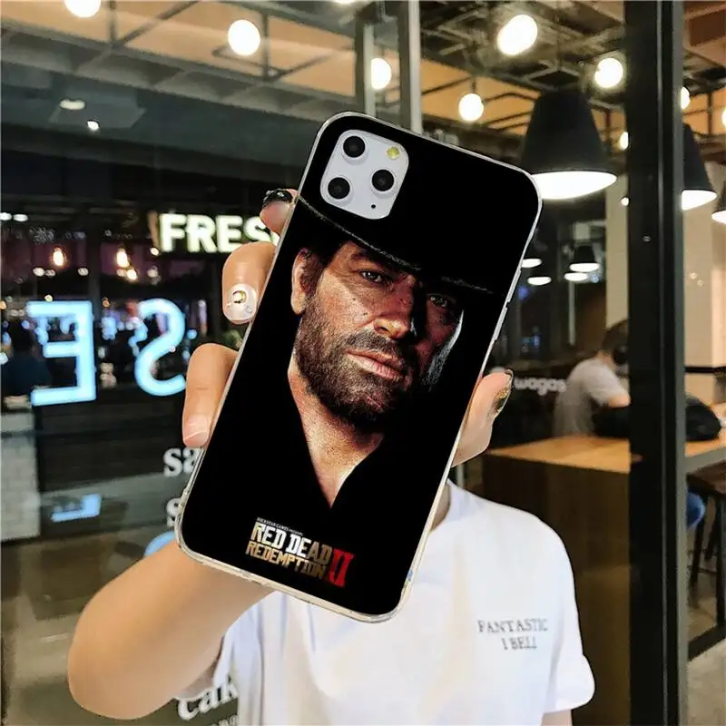 Чехол для телефона Red Dead Redemption 2 Shell iphone 12 pro max 11 XS MAX 8 7 6 6S Plus X 5S SE 2020 XR | Мобильные