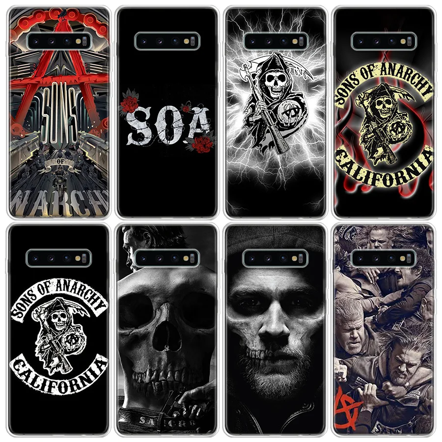 

Fashion Sons Of Anarchy Phone Case For Samsung Note 20 Ultra 10 Lite 9 8 Galaxy A14 A01 A11 A21 A31 A41 A51 A71 A9 A8 A7 A6 Plus
