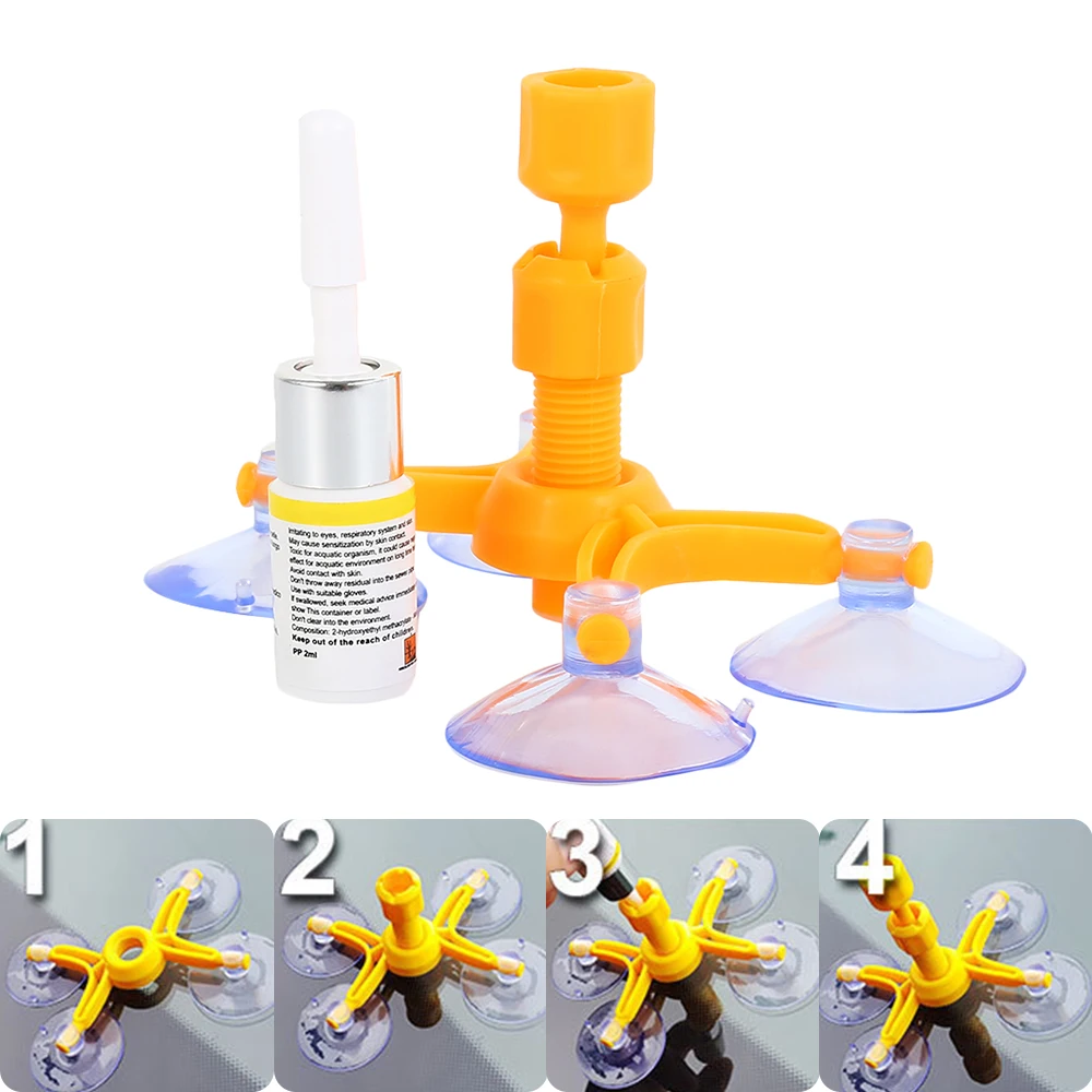 Набор для ремонта ветрового стекла автомобиля инструмент полировки стекол и