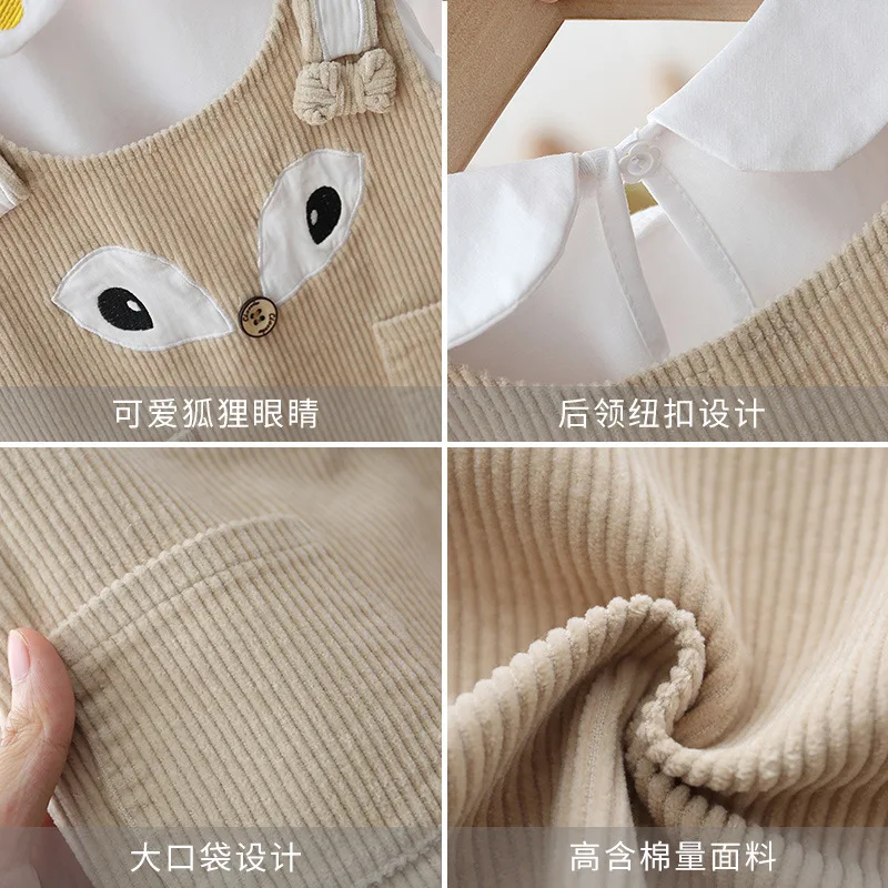 Девочки СЕЗОН весна-лето платье костюм 2020 новая Корейская версия детской одежды