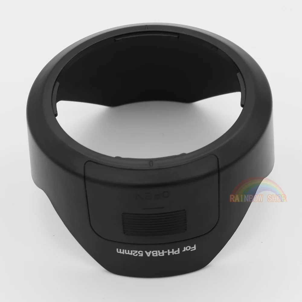 PH-RBA 52 мм бленда байонетная Защита объектива для Pentax K10D K20D K100D K110D Kx Km K-r K-5 II K-30 с DA