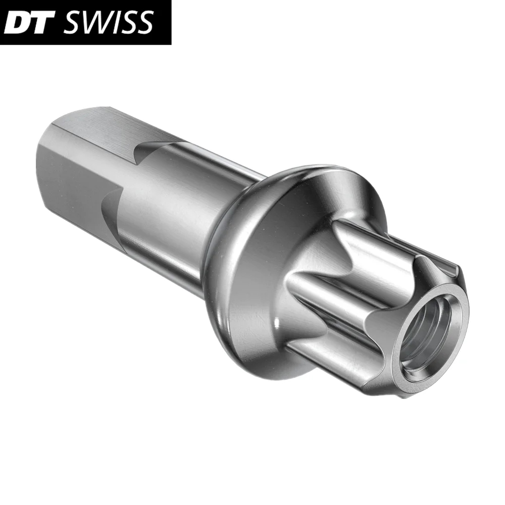 DT swiss squorx pro замок 2 0x15 мм серебристый алюминиевый сплав соска для спиц велосипеда