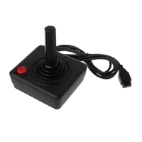 retro classic controller gamepad joystick for atari 2600 game rocker with 4 way lever and single action button