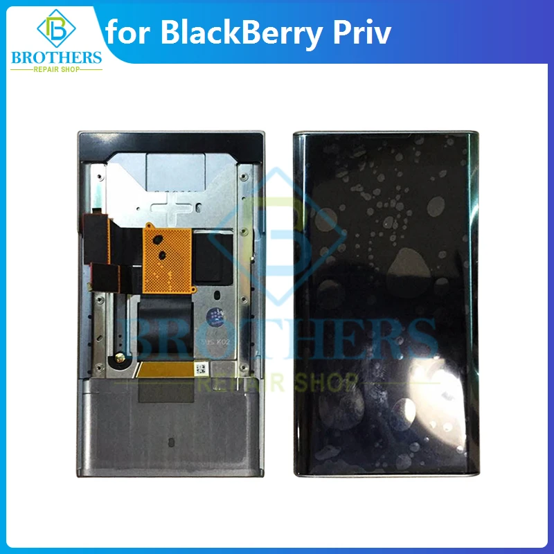 lcd display for blackberry priv touch screen digitizer lcd screen for blackberry stv100 4 stv100 3 lcd assembly 5 4 phone part free global shipping