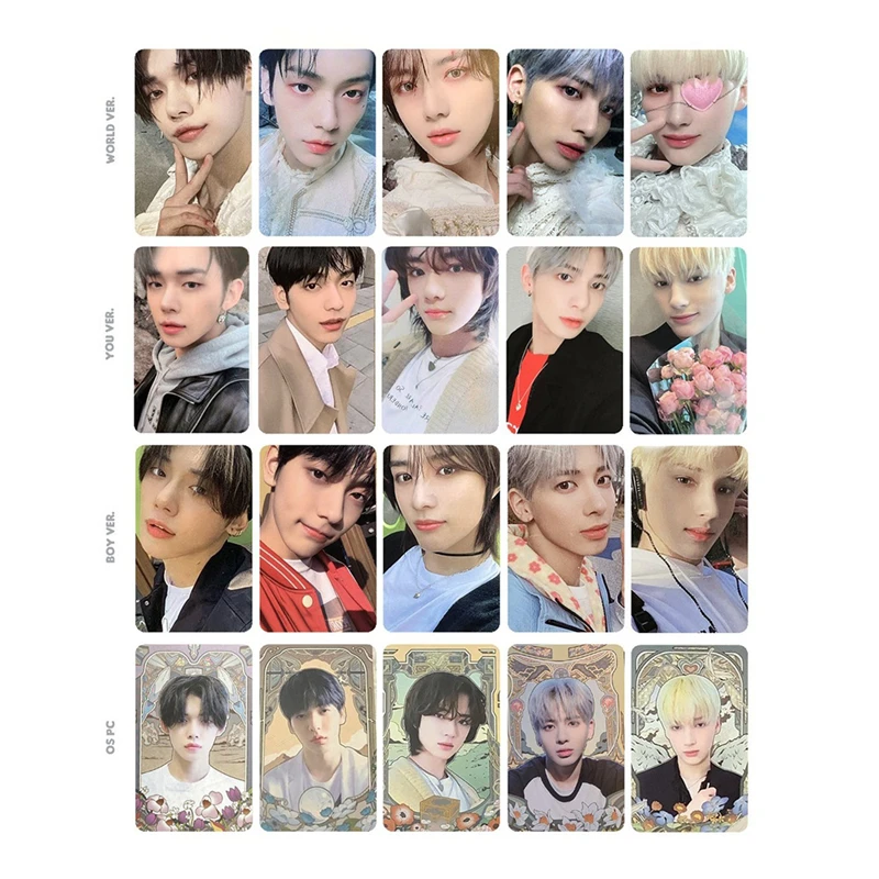 

KPOP Tomorrow X Together Album THE CHAOS CHAPTER : FREEZE Photocards SOOBIN BEOMGYU Postcard 5PCS LOMO Cards Fans Collection N61