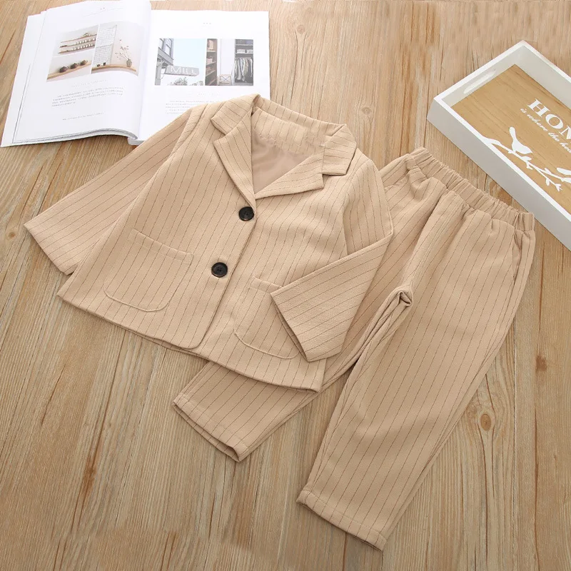 Школьные костюмы для маленьких девочек от 12 до 8 лет клетчатые куртки Детские