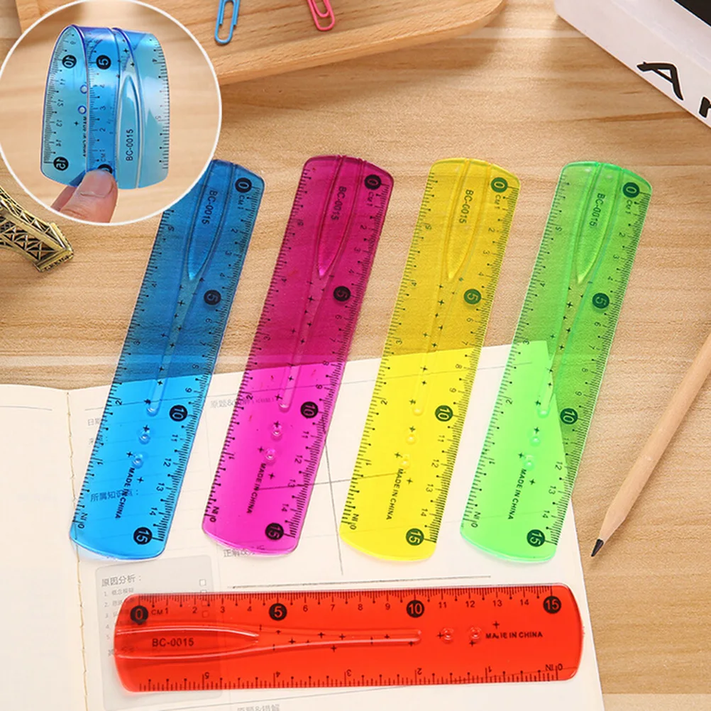 

Soft Ruler Scale Stationery Primary School Students In The Prize Gift Flexible Straight Ruler Office School Supplies