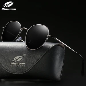 Солнцезащитные очки в стиле ретро для мужчин и женщин, поляризационные, в круглой оправе, для вождения, рыбалки, 2020