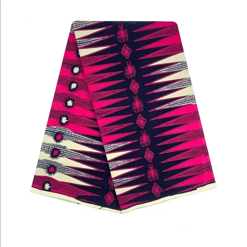 

100%Veritble Original Ankara Wax Fabric For Sewing Real Wax Nigerian African Dye Prints Cotton Fabrics Textile For Dresses SP-ER