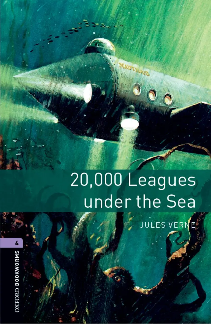 

Kids Boy Girl Educational English reading book Oxford Bookworms Library: Level 4: 20,000 Leagues Under The Sea