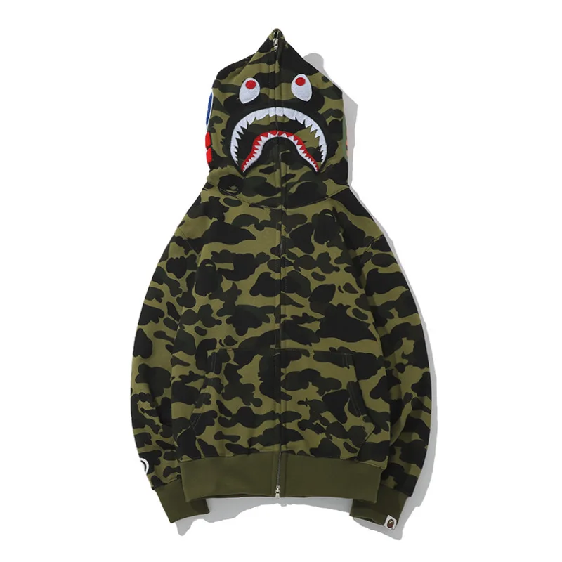 

Bappe Hoodies Winter Camouflage Men Sweatshirt Youth Casual Hooded Coat Tracksuit Couple Clothing Lounge Wear