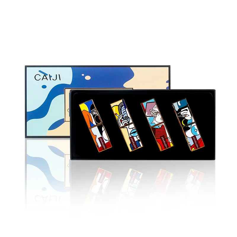 

Eyes Dancing 4Pcs/Set Waterproof Lipstick Moisturizing Lip Stick Matte Velvet Lipsticks Makeup Cosmetics Labiales Matte Balm